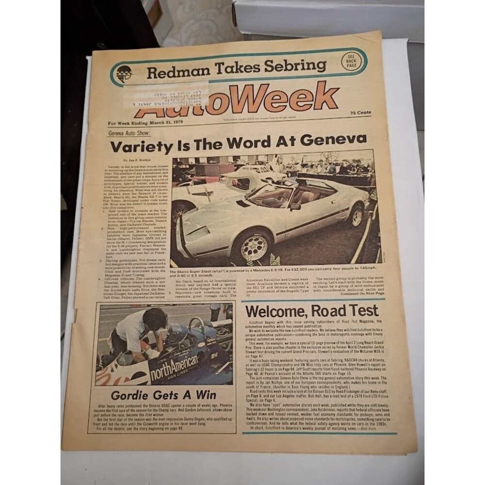 AutoWeek Magazine - March 31, 1978 (Cut Copy)
